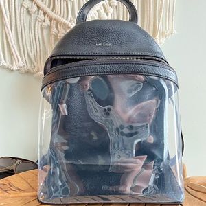 Matt & Nat Aries backpack in clear